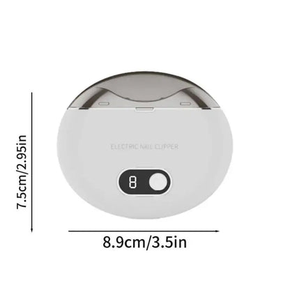 2 in 1 Electric Nail Clipper Cutter 3 Speed Low Noice